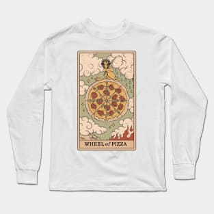 Wheel of Pizza Long Sleeve T-Shirt